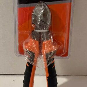 8" Cutter Pliers Kingman, Heavy Duty, Ergonomic Black Orange Color NEW